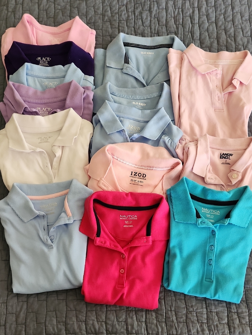 Girl Uniform Polo Shirts